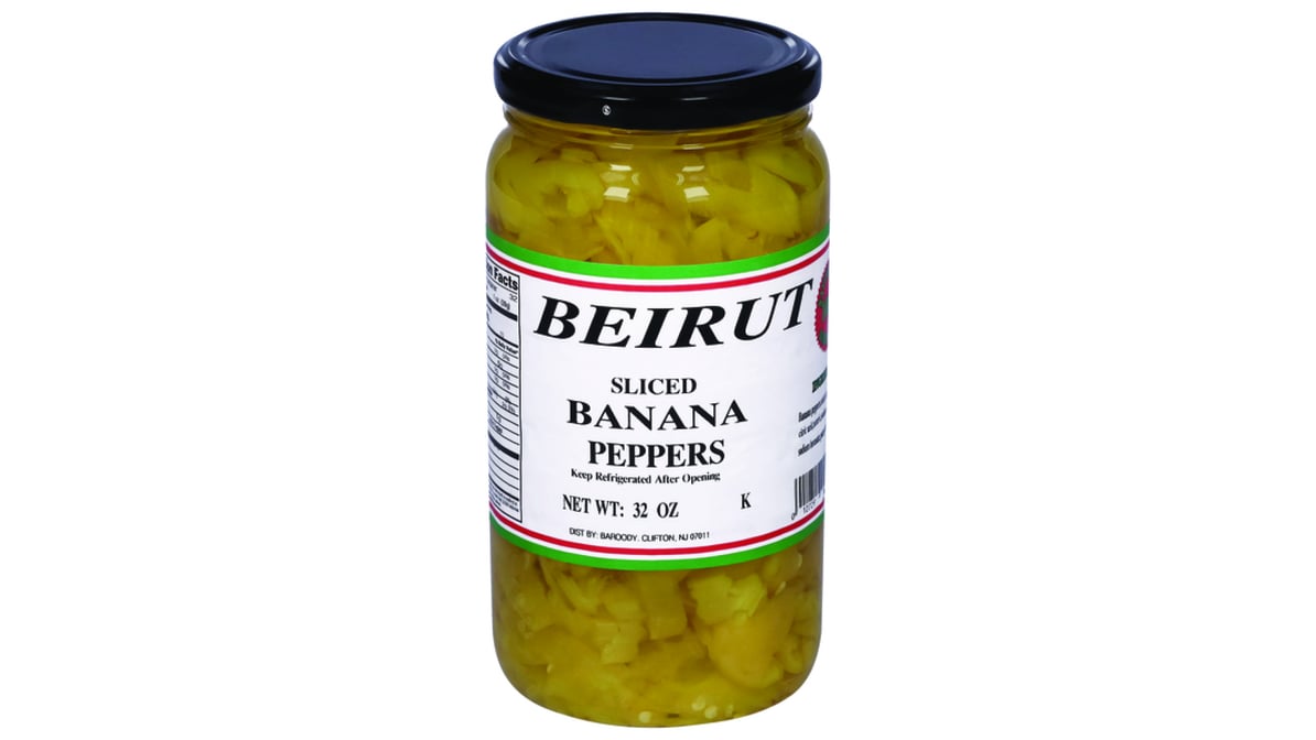 Beirut Banana Pepper 32Oz